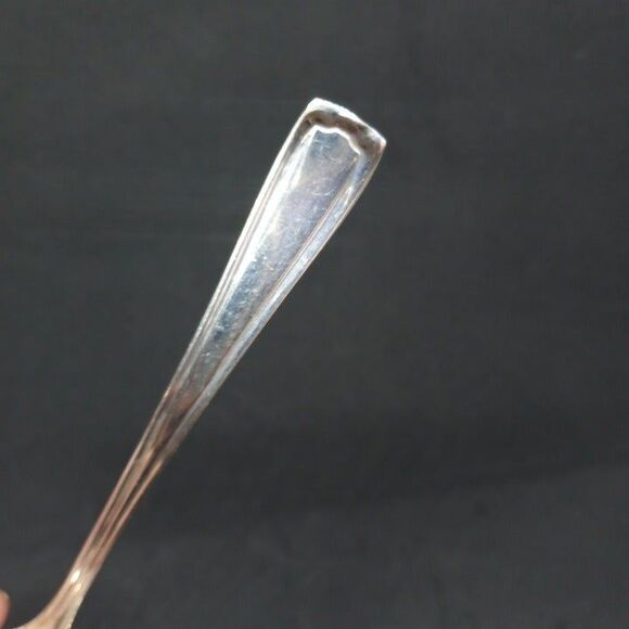 Pesa Alpaca Plateado Mexican Silverplate Sauce Ladle-Vintage-No Monogram-Vtg - Picture 4 of 6